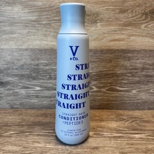 V & Co. Straight Hair Conditioner with Peptides No Sulfates or Parabens USA made